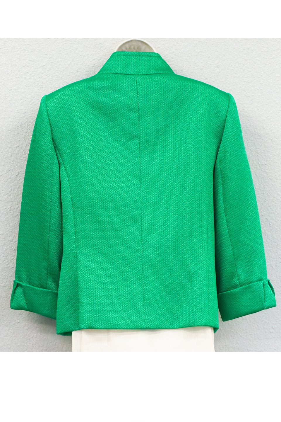 Tahari green jacket top